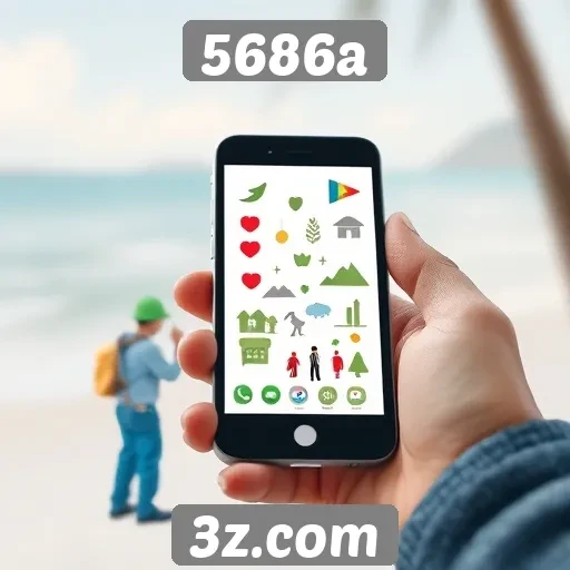 Experiência do usuário no 5686a em dispositivos móveis